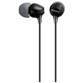 Audífonos Sony MDREX15LP In ear Plug 3.5 mm Negro