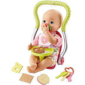 Little Mommy Muñeca Lunch Divertido Bebé Con Accesorios