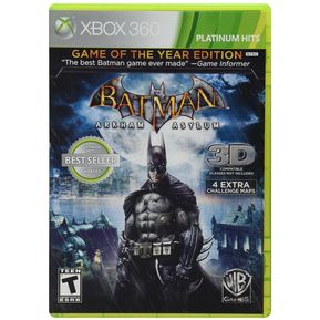 Batman Arkham Asylum  G.O.T.Y.E. - XBOX360 - Game of the year Edition 