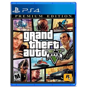 GTA Grand Theft Auto V Premium Edition PS4