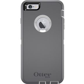 Estuche Otterbox Defender Iphone 6 Plus-6s Plus Gris-Blanco