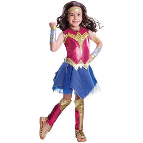 Disfraz Mujer Maravilla Wonder Woman Deluxe Niña
