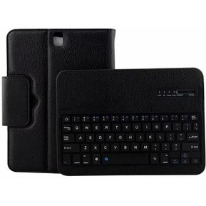 Caso de teclado para Samsung Galaxy Tab A 9,7 T550 T555 P550 P555 SM-T550 SM-T555 SM-P550 cubierta Funda de cuero + Shell teclado + película