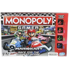 Monopoly Gamer Mario Kart Juego En Español De Hasbro