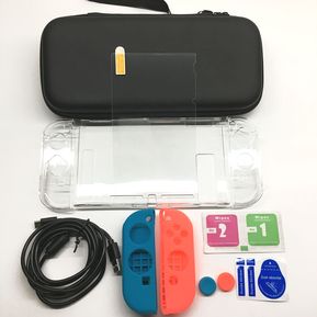 Conjunto Traje de bolsa de almacenamiento Paquete de protección de la consola de Nintendo Switch Protection Shell