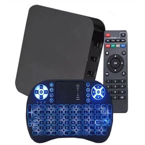 Tv Box Convierte Tv A Smart Con Control y Teclado Inalambrico