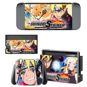 Pegatinas Skin Game Naruto To Boruto para Nintendo Switch Console y