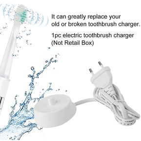 Cámara de cargador de cepillo de dientes eléctricos 3757 Adecuado para Braun Oral-B D17 OC18