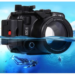 Carcasa de cámara impermeable para Canon G7 X Mark II