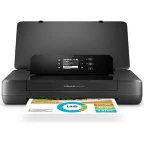 Impresora Portatil HP OfficeJet 200 Inalambrica Negra