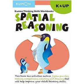Libro Kumon Actividades Razonamiento Espacial Kinder Ingles
