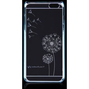 Cubierta de la caja de la piel trasera transparente ultra delgada de Dandelion para iPhone 6 Plus 5.5 ''