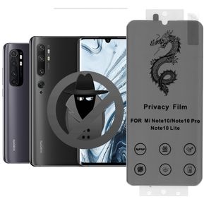 Protector De Pantalla Antiespia Xiaomi Mi Note 10 / 10 Lite / Pro