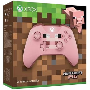 Controller Wireless Minecraft Pig Pink S...