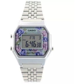 Reloj Casio Retro La680wa 2c Digital Mujer Original Plateado