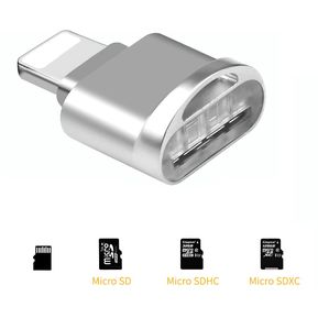 Adaptador Lightning A Microsd iPhone iPad Flash Drive Tf