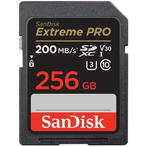 Memoria SanDisk Extreme Pro SDXC 256GB 200MB/s UHS-I