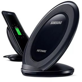 Cargador Inalambrico Samsung Wireless Stand Fast Charger Neg...