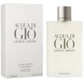 Perfume Acqua Di Gio De Giorgio Armani Para Hombre 200 ml