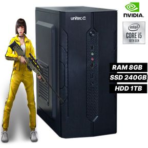 Torre Gamer Intel Core I5 10400 Ssd 240+ Hdd 1Tb Ram 8Gb Nvidia 1030