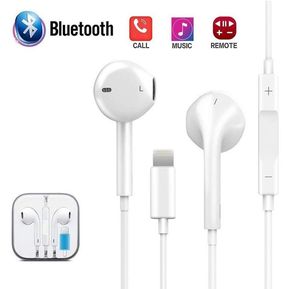Auriculares Bluetooth con cable Auriculares para iPhone 7 8 Plus X XR