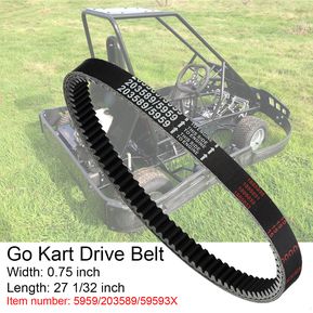 Go Kart Drive Belt 30 Series reemplaza a MANCO 5959 cometas # 203589