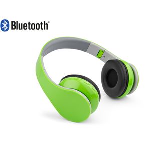 Audifonos Bluetooth Case Funcion Manos Libres en ABS - Verde Limon