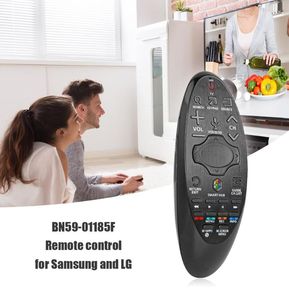 Mando a distancia Compatible con Smart TV BN59-01185F Samsung y LG, BN59-01185D BN59-01184D, color negro