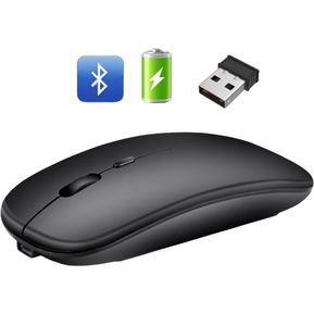 Mouse Óptico Recargable Inalámbrico Bluetooth Windows Mac Android IOS