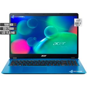 Portatil Acer Aspire 3 Intel Core I5 1035G1 SSD 256GB RAM 8GB LED 15.6" FHD