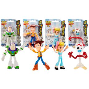 Toy Story 4 Mattel Flextreme Colección Completa