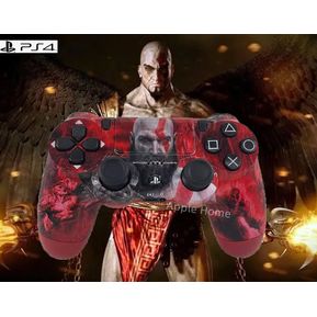 Mando Ps4 Playstation 4 V2 controlador modelo God of War Rojo