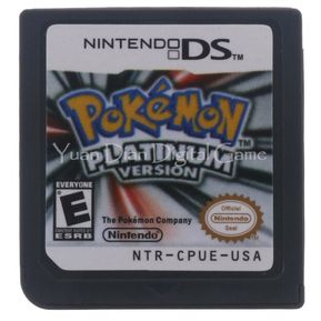 Cartucho para Nintendo DS 2DS 3DS,Cartucho para consola de videojuegos,serie Poke Platinum,versión estadounidense