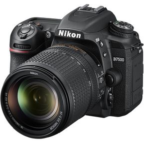 Nikon D7500 DSLR Camera with 18-140mm Lens - Black