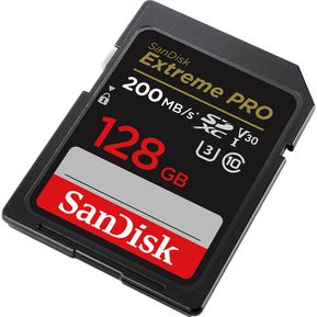 Memoria SD SanDisk Extreme PRO UHS-I SDXC 128GB / 200 Mbps