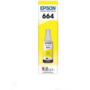 Tinta Epson 664 Yellow Original  L220 L350 L130 L395 L495 L310