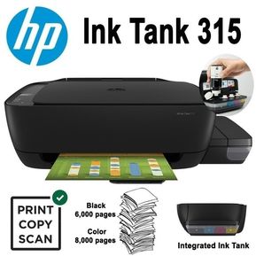 Multifuncional HP Ink Tank 315 Color Tin...