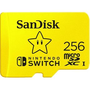MicroSDXC Card SanDisk 256GB for Nintendo Switch