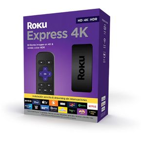 Decodificador De Señal De Internet Para TV Roku Express 4K...