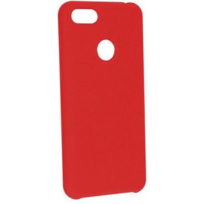 Funda Protectora Silicone Case Premium Rojo Para Moto E6 Play