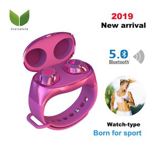 【MIGA PALAZA】 Wrist Sport Earbuds, Bluetooth 5.0 True Wireless Headpho