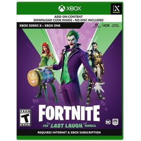 Fortnite The Last Laugh Bundle - Xbox Series X Code in Box