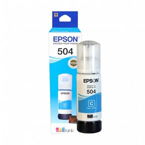 Tinta Epson 504 Azul Original Para L4150 L4160 L6161 L6171 L6191