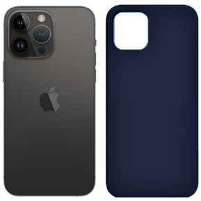 Forro Silicone Case Funda Piel de Durazno Para iPhone 14 Pro Max 6.7