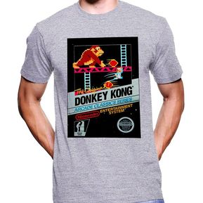 Camiseta Premium Estampada Hombre Donkey kong