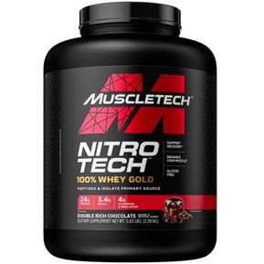 Proteína Muscletech Nitro Tech 100% Whey gold 5 lbs