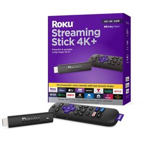 Roku Streaming Stick 4K + Control Recargable Control de Voz