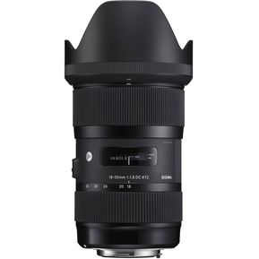 Sigma 18-35mm f/1.8 DC HSM - Art Lens - Black (Canon EF)