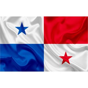 Bandera Panamá 1.50x90cm Exterior Grande