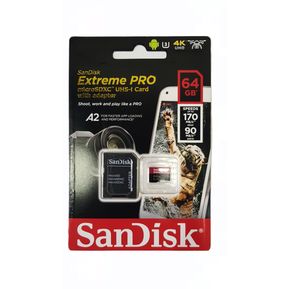 Memoria Micro Sd Sandisk Extreme Pro 64gb 170mb